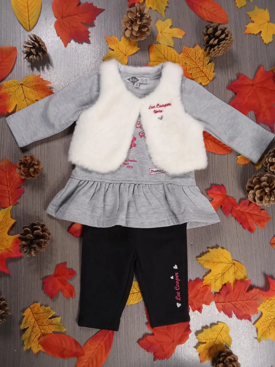 Ensemble 3 pièces neuf sans étiquette Lee Cooper 3 mois